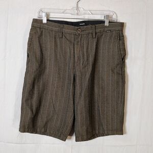 Men's Hurley Pinstripe Shorts Size 31